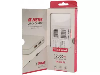 پاور بانک 12000میلی آمپر ساعت TSCO مدل TP 854N