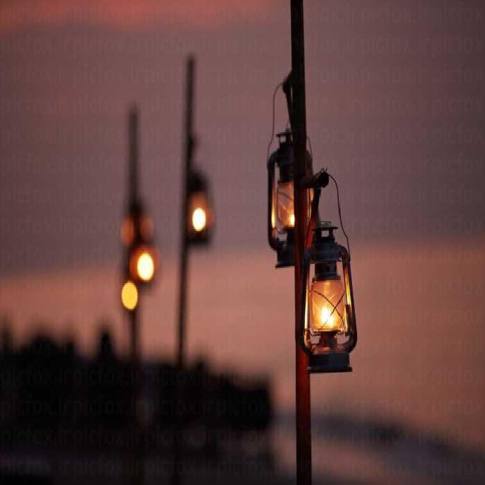 خرید و دانلود عکس Collection of vintage lamp کد 13466 | پیک فاکس | Pic Fox