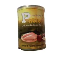 کنسرو گربه پابلو مدل مرغ و سیب وزن 400 گرم