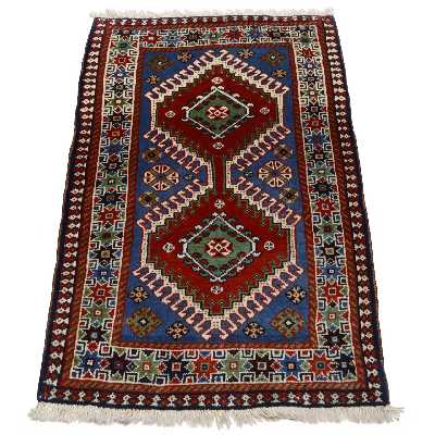 فرش قدیمی دستباف نیم متری سی پرشیا کد 183062