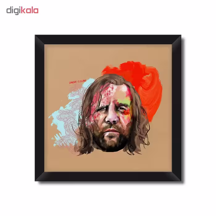 تابلو فنچ آرت طرح Game of Thrones - Sandor کد GPHSET17