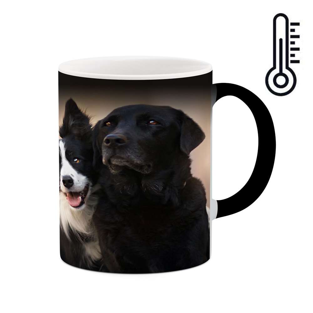 ماگ حرارتی کاکتی طرح سگ مدل mgh17262