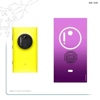 برچسب پوششی ماهوت مدل Minimal Maze مناسب برای گوشی موبایل نوکیا Lumia 1020