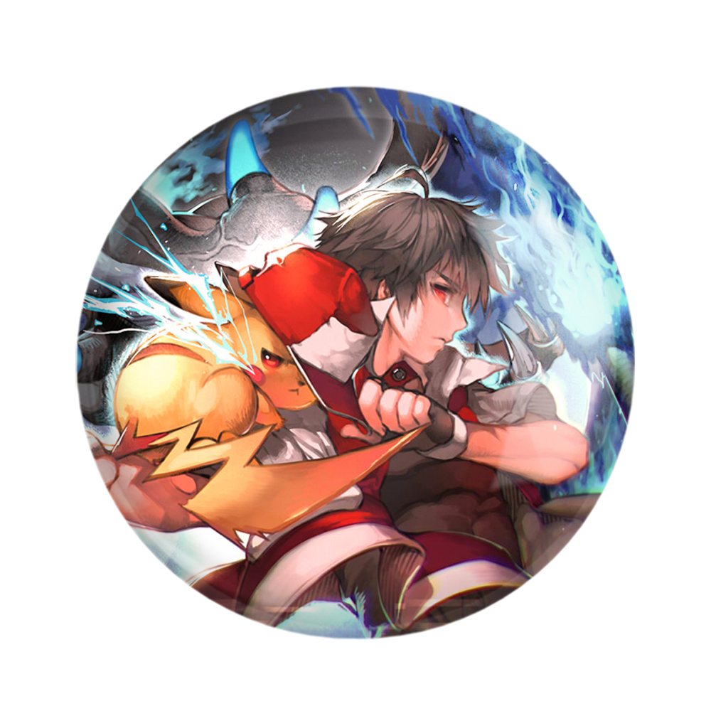 پیکسل خندالو مدل ساتوشی و پیکاچو انیمه پوکمون کد 17380