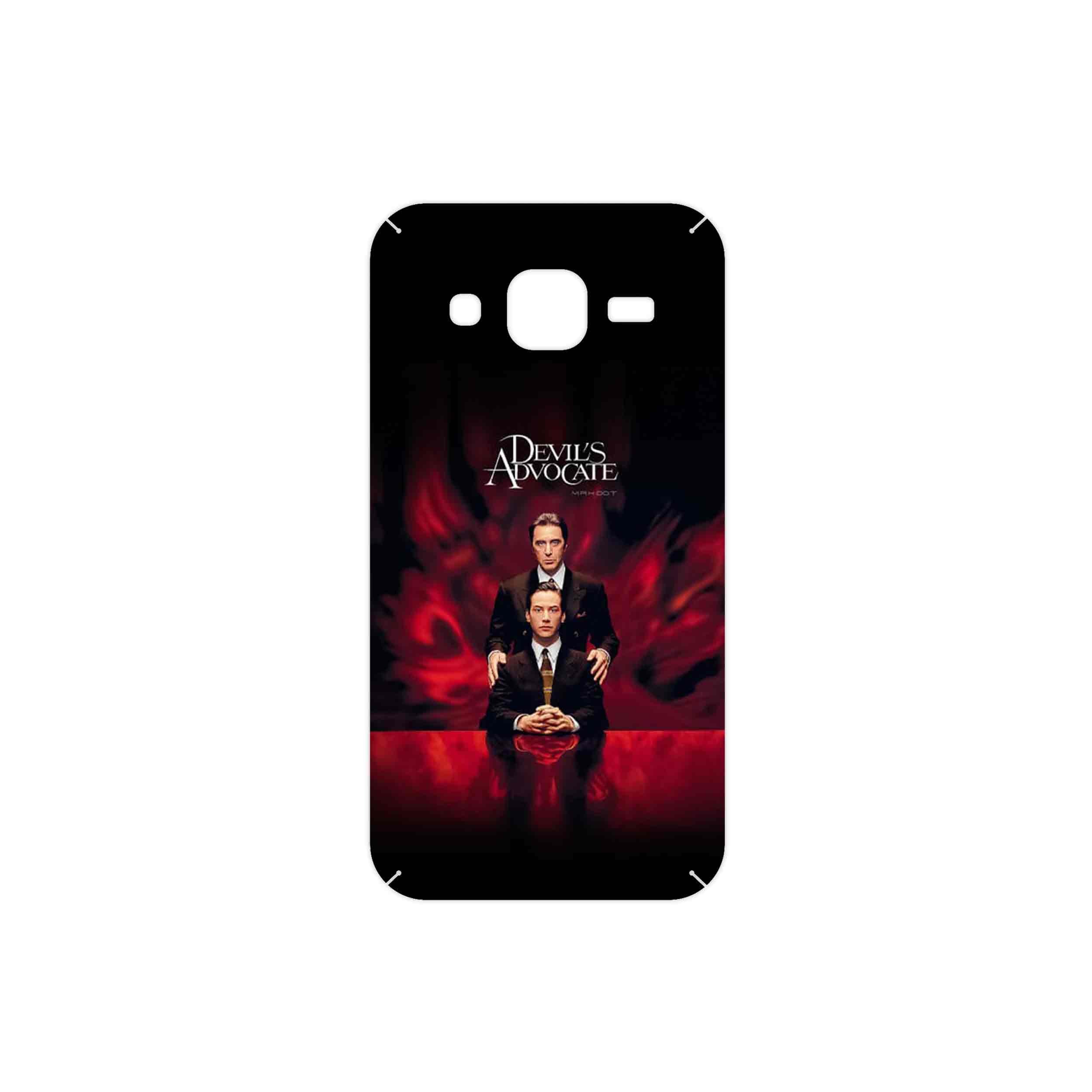 برچسب پوششی ماهوت مدل The Devils Advocate مناسب برای گوشی موبایل سامسونگ Galaxy Core Prime