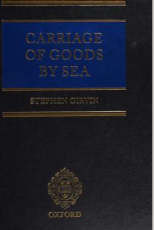 خرید و دانلود نسخه کامل کتاب Carriage of goods by sea - Pdf