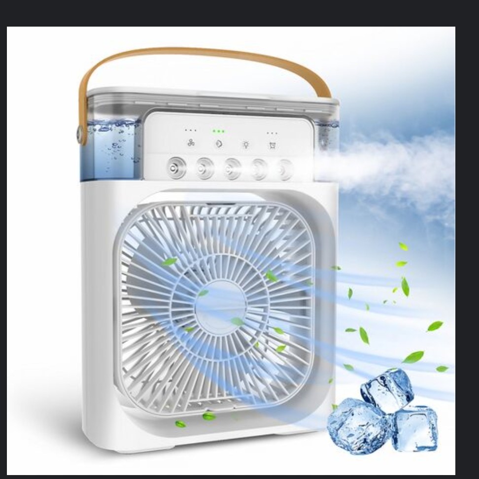 پنکه مه پاش رومیزی مدل AIR COOLER FAN سایز بزرگ اصلی