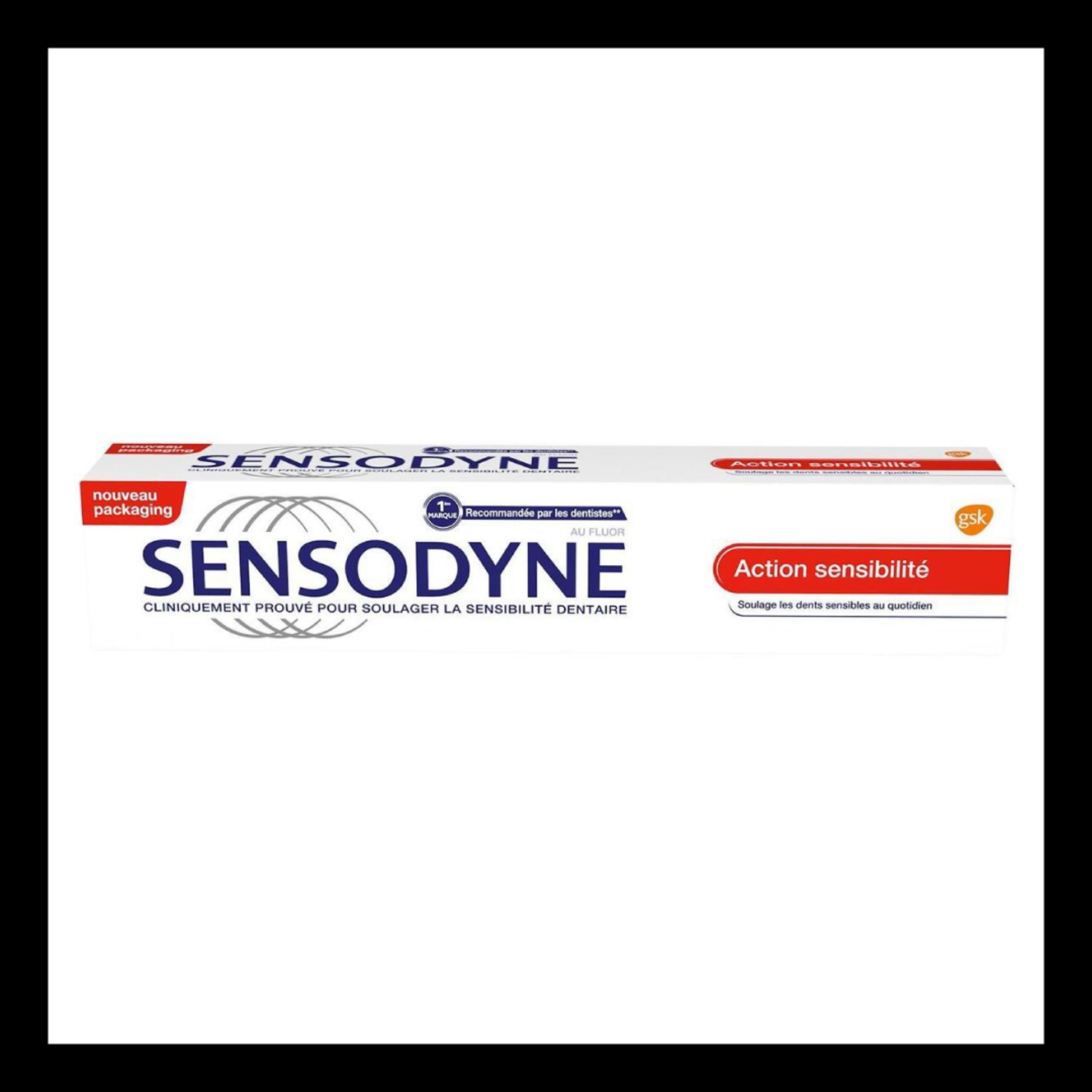 خمیردندان ضدحساسیت سنسوداین SensodyneSensodyne Action Sensibilite 75mil