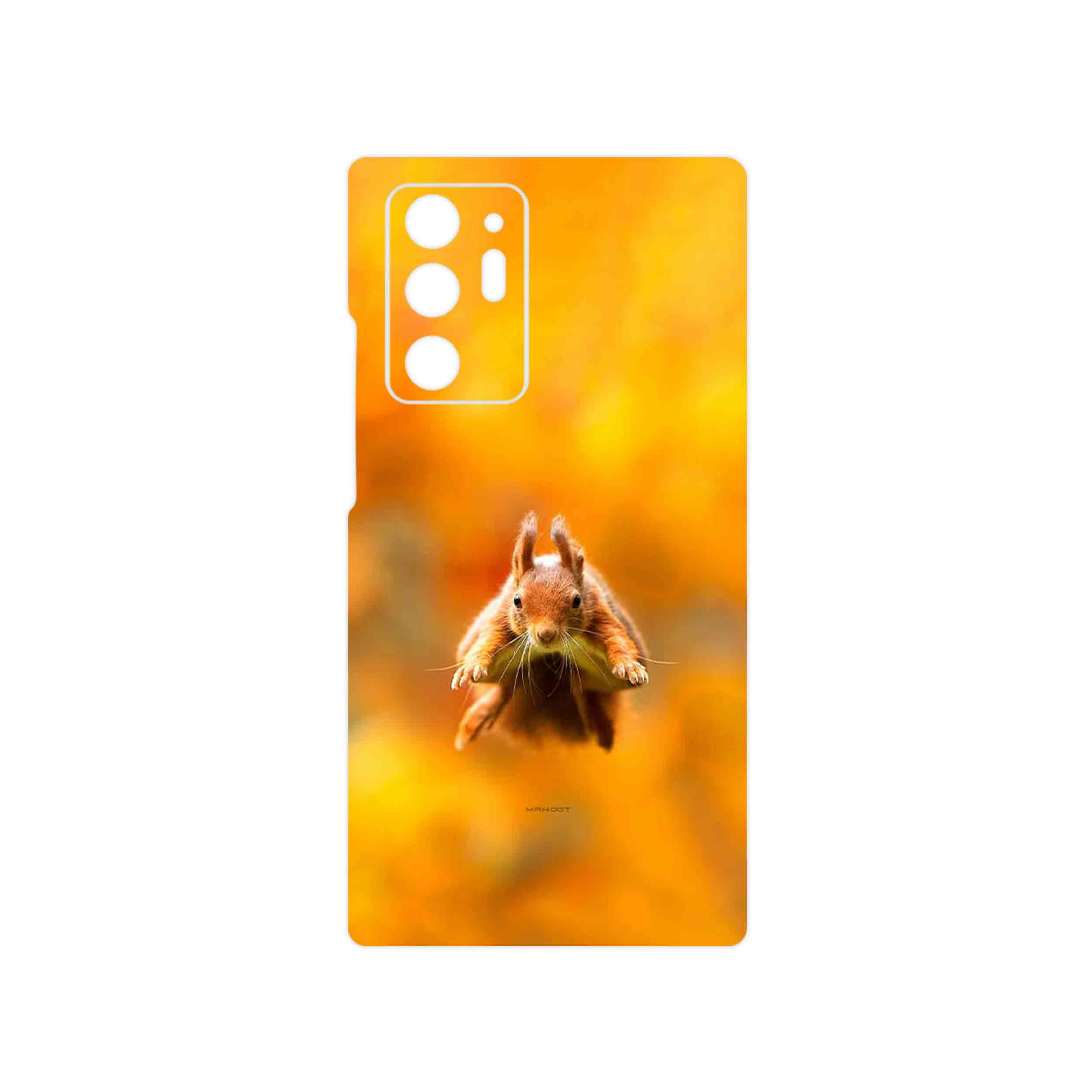 برچسب پوششی ماهوت مدل Squirrel مناسب برای گوشی موبایل سامسونگ Galaxy Note 20 Ultra