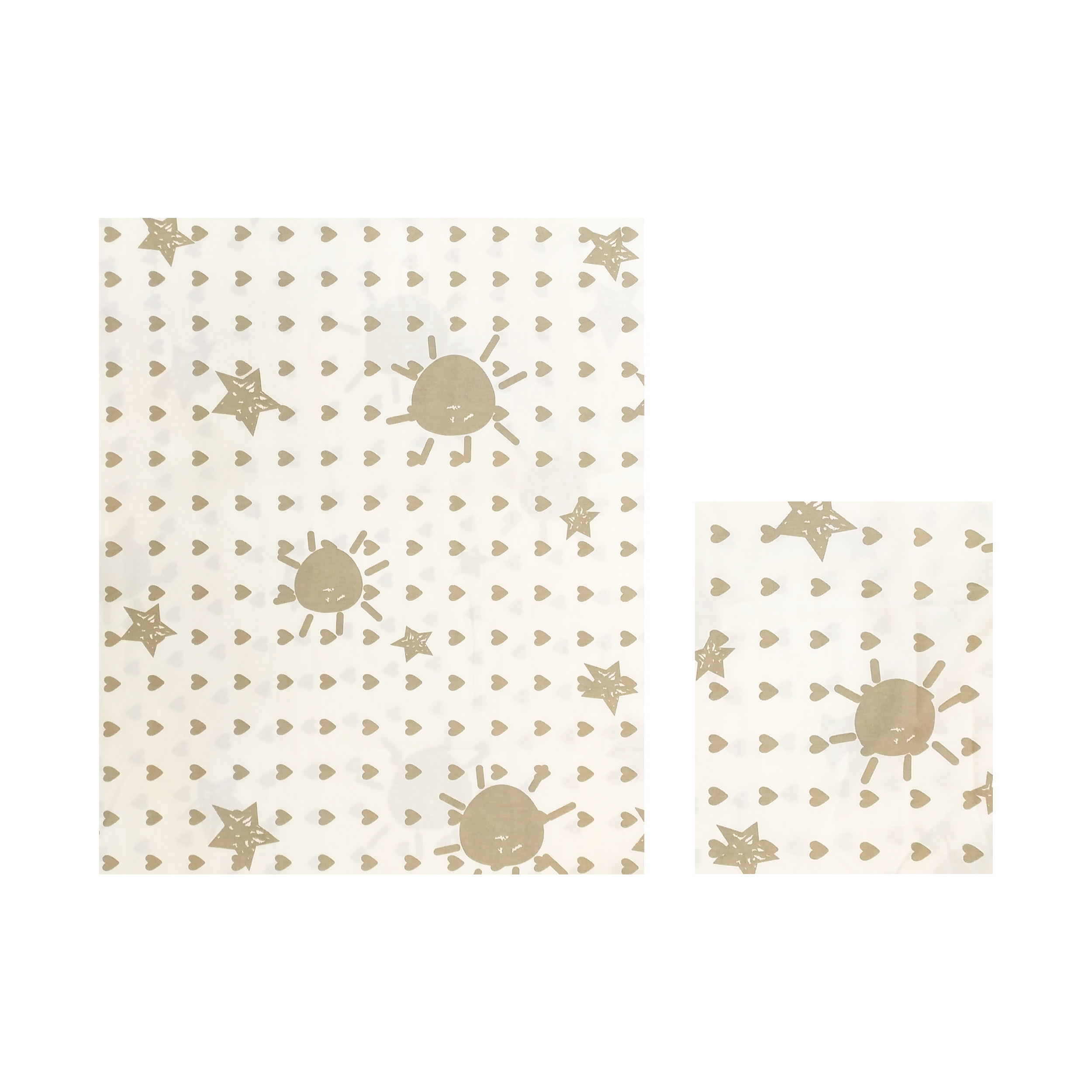 سرویس ملحفه آدنو مدل Sun کد IR47 یک نفره 2تکه