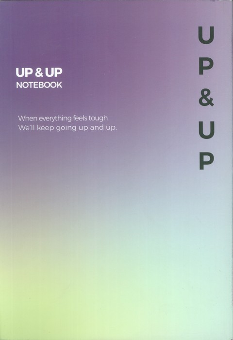 دفتر یادداشت خط دار خلاقیت UP & UP (بنفش،کد 902) - ناشربوک | خرید آنلاین کتاب