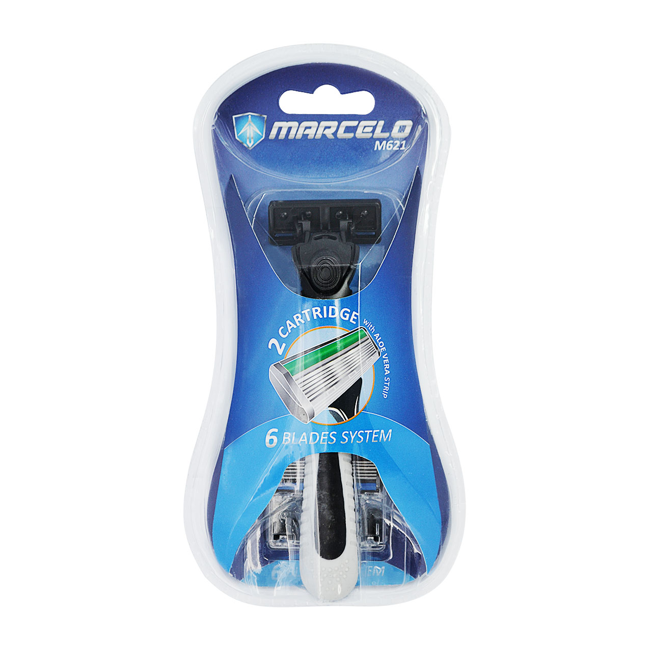 خود تراش و تیغ یدک مارسلو مدل M621