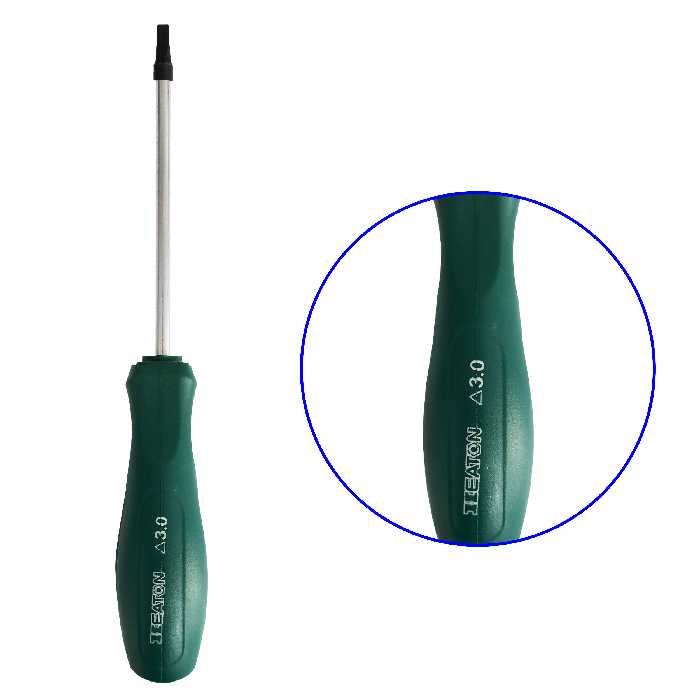 پیچ گوشتی مثلثی هیتون مدل DI-3.0