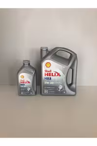 روغن و مکمل موتور HELIX HX8 5W 30 مصنوعی کامل 4 1 5 LT 07 2022 تولید شل اورحینال Shell