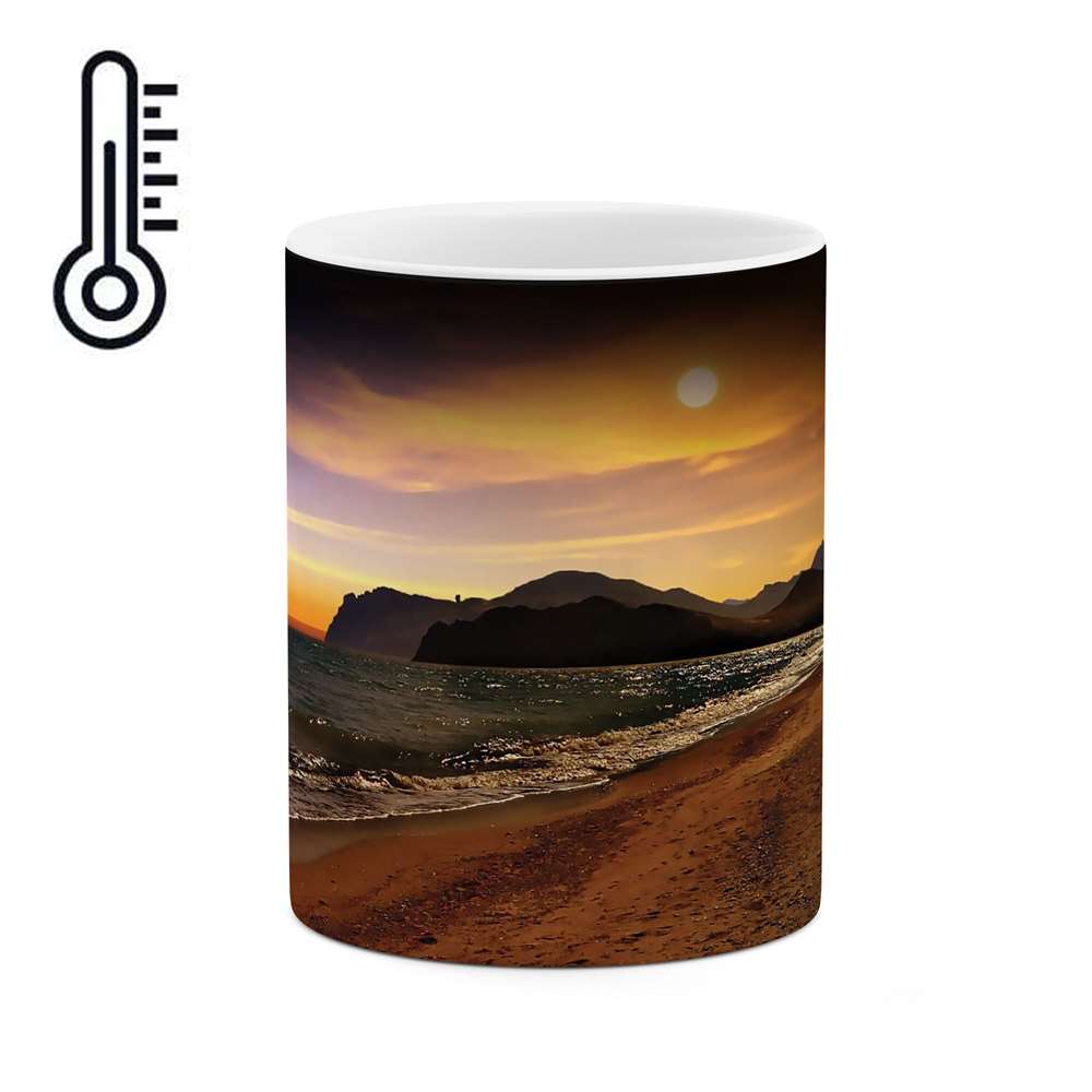 ماگ حرارتی طرح غروب مدل mgh04695