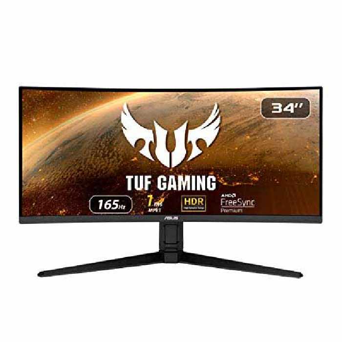 خرید مانیتور ایسوس VG34VQL1B سایز 34 اینچ Monitor Asus با بهترین قیمت