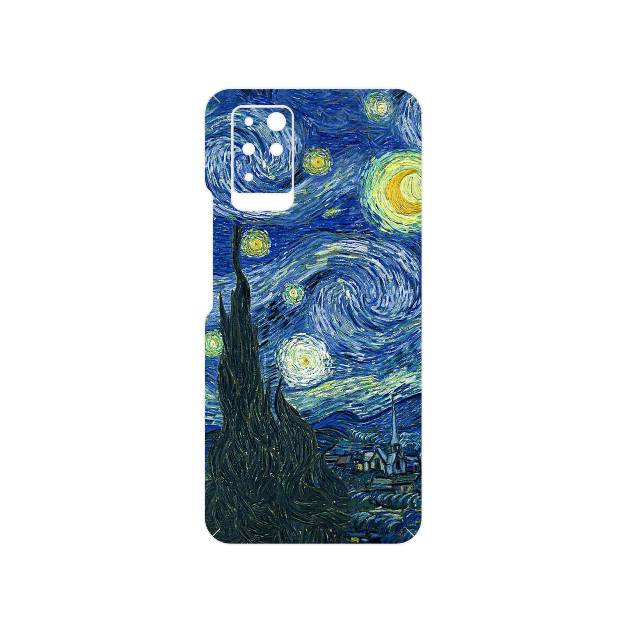 برچسب پوششی ماهوت مدل The Starry Night of van Gogh مناسب برای گوشی موبایل اینفینیکس Note 10