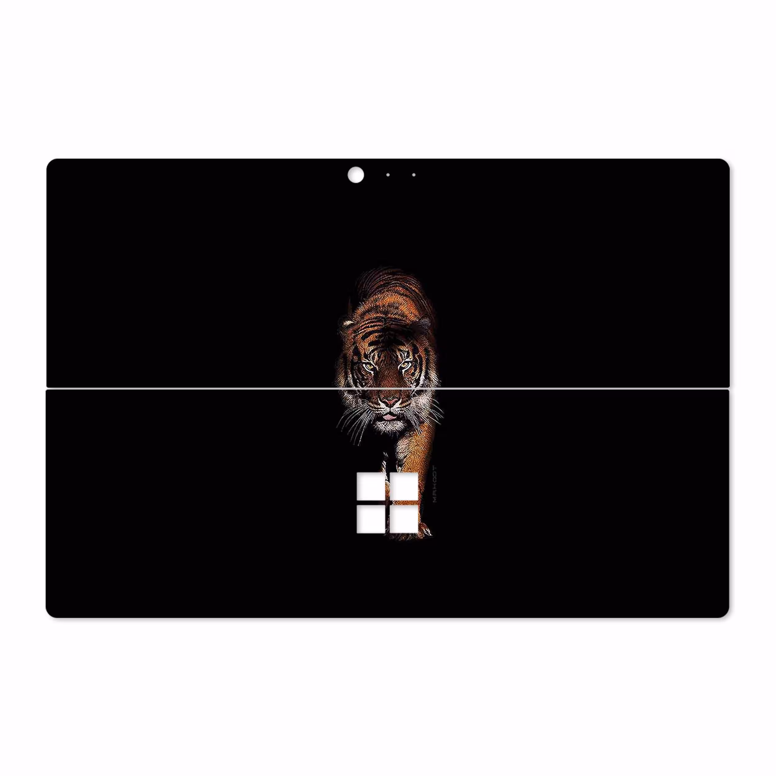 برچسب پوششی ماهوت مدل Wild Tiger مناسب برای تبلت مایکروسافت Surface Pro 4 2015