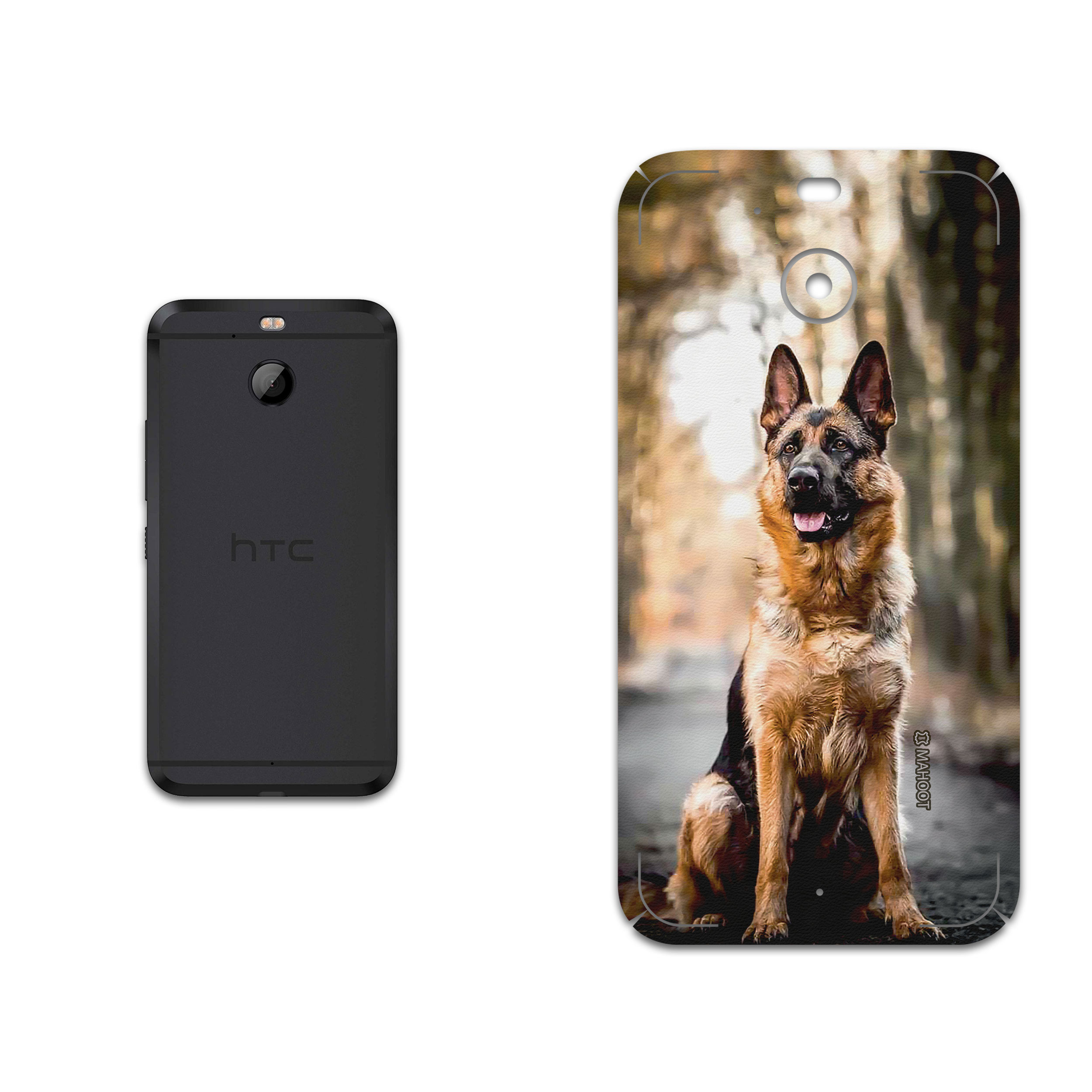 برچسب پوششی ماهوت مدل Dog-1 مناسب برای گوشی موبایل اچ تی سی 10 Evo