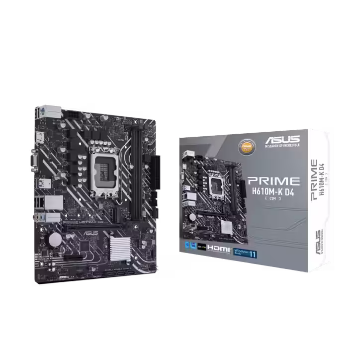 مادربرد ایسوس مدل PRIME H610M-K D4-CSM سوکت 1700