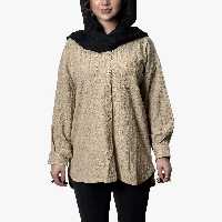 قیمت و خرید شومیز زنانه مراکشی تک جیب beige کد 1602 - ریوروبه