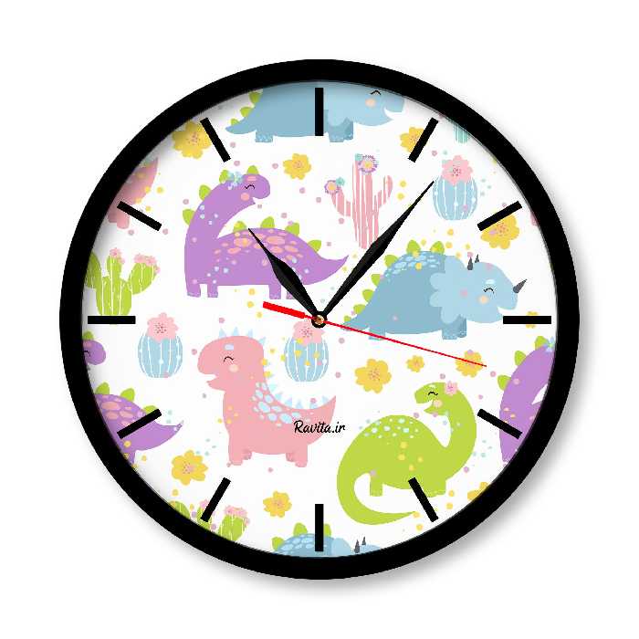 ساعت‌های دیواری راویتا طرح دایناسورها 2012