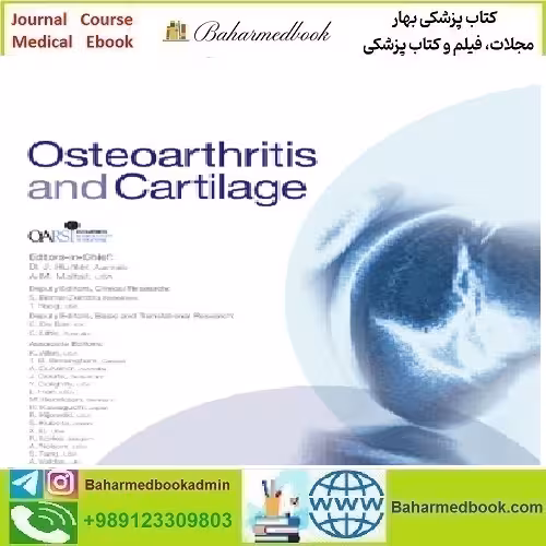Osteoarthritis and Cartilage Volume 29 Issue 1 to 12 20