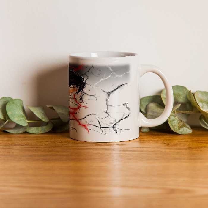 ماگ طرح انیمه‌ی دفترچه مرگ DEATH NOTE کد 007