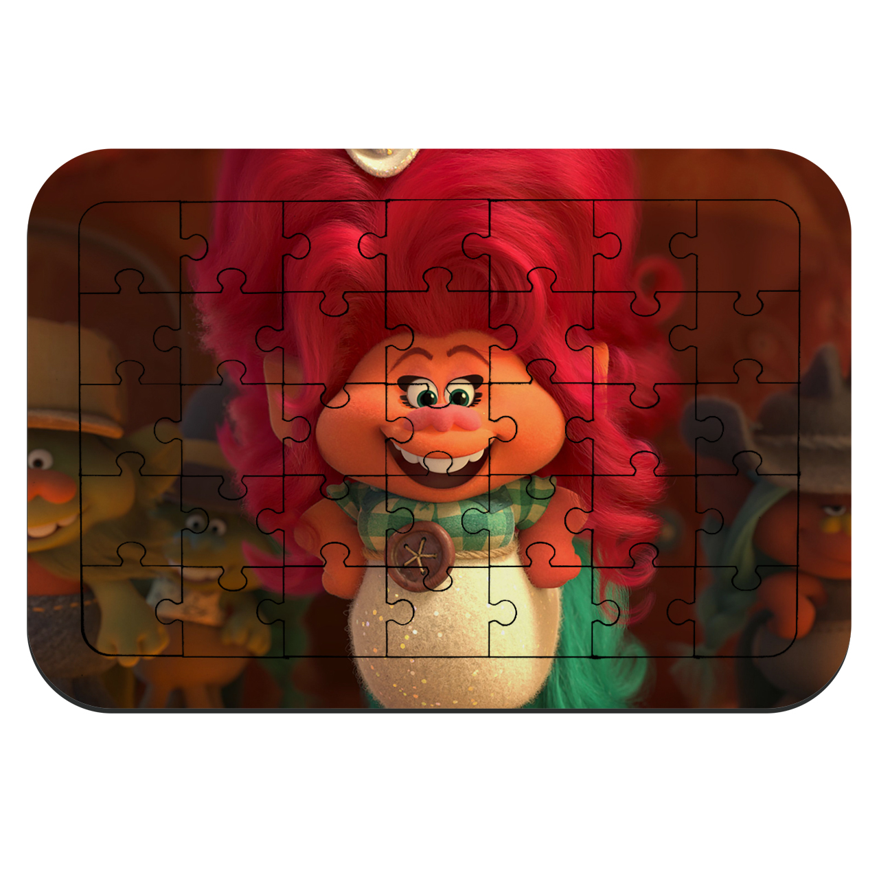 پازل 35 تکه طرح انیمیشن trolls 2 مدل NI445