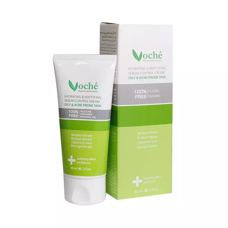 کرم آبرسان وچه مناسب پوست چرب حجم 60mL