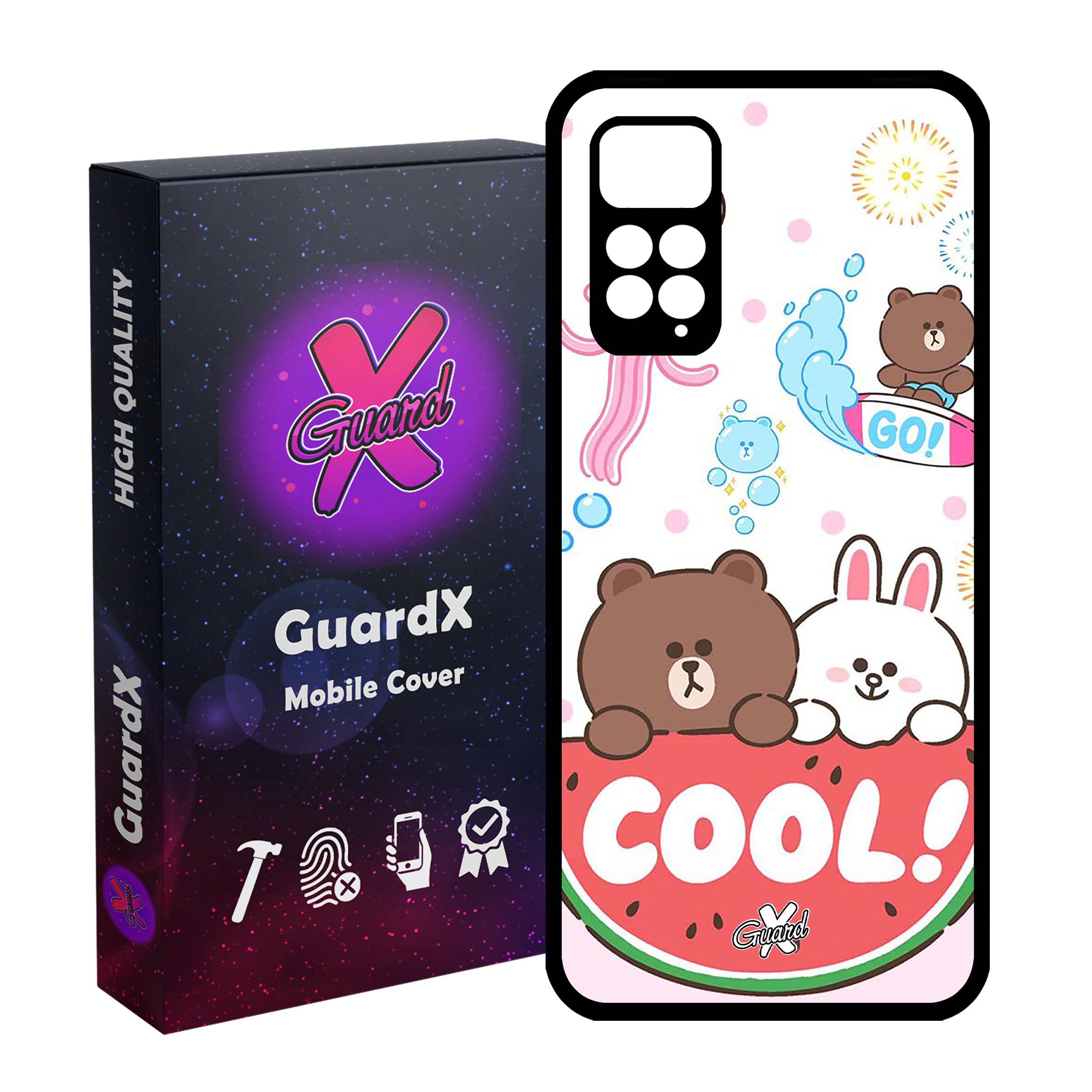 کاور گارد ایکس طرح Cool مدل Glass10071 مناسب برای گوشی موبایل شیائومی Redmi Note 11 Pro 4G/5G