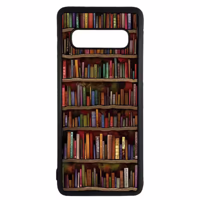 کاور طرح کتابخانه کد 1146 مناسب برای گوشی موبایل سامسونگ galaxy s10 plus