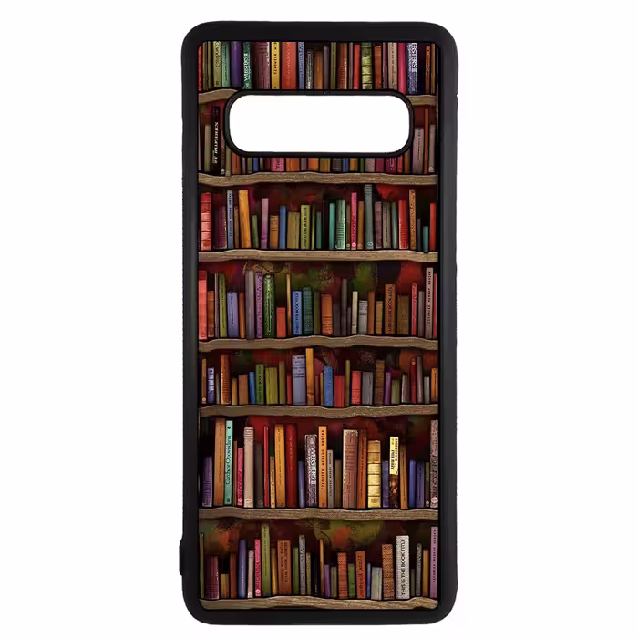 کاور طرح کتابخانه کد 1146 مناسب برای گوشی موبایل سامسونگ galaxy s10 plus