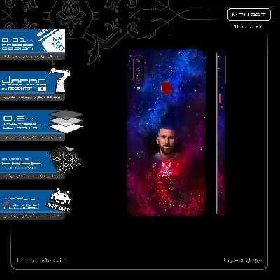 برچسب پوششی ماهوت مدل Lionel Messi 1-FullSkin مناسب برای گوشی موبایل سامسونگ Galaxy A20s