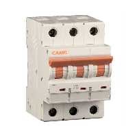 کلید مینیاتوری 32 آمپر سه پل AC کانل کد B32-10KA-3P