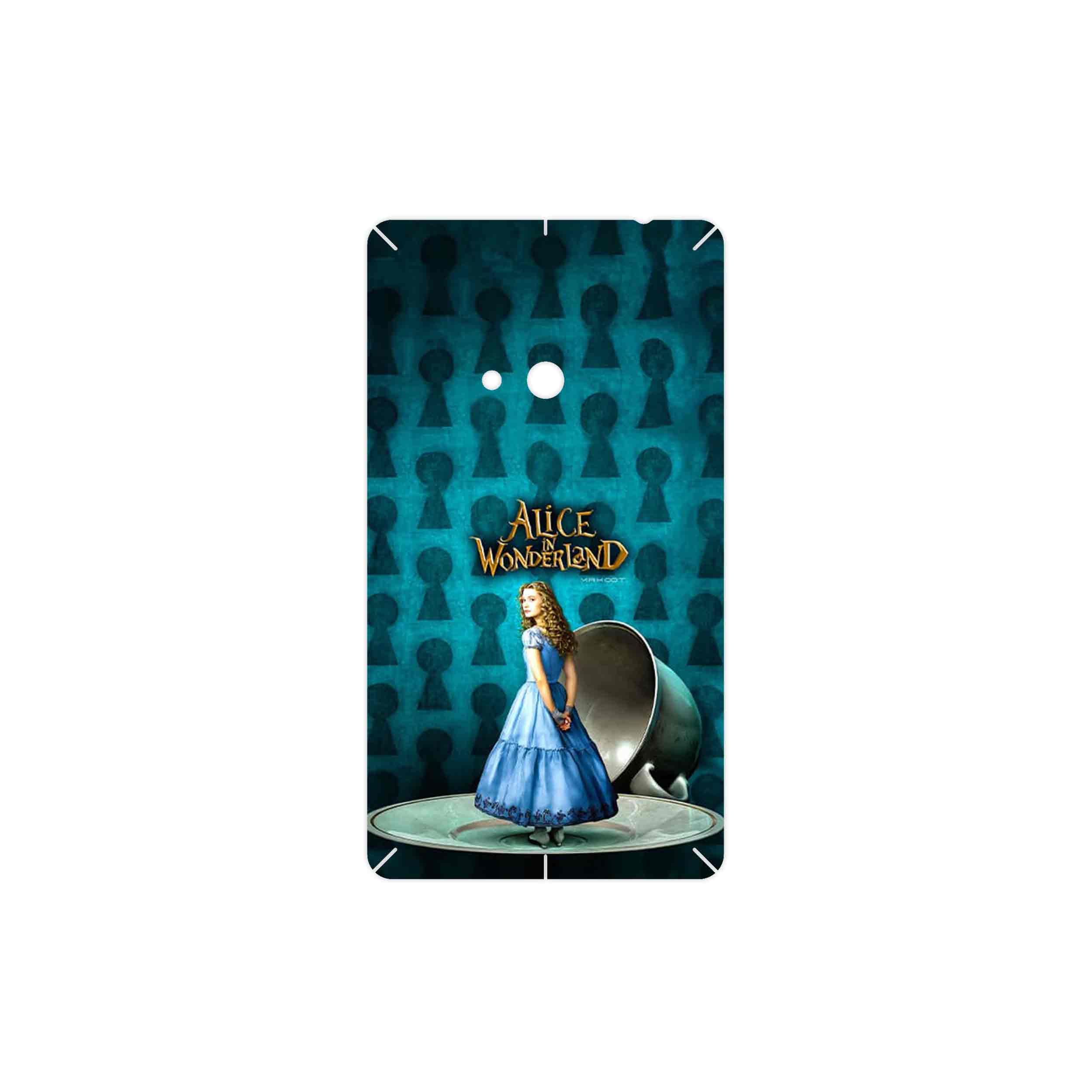 برچسب پوششی ماهوت مدل Alice in Wonderland مناسب برای گوشی موبایل نوکیا Lumia 625