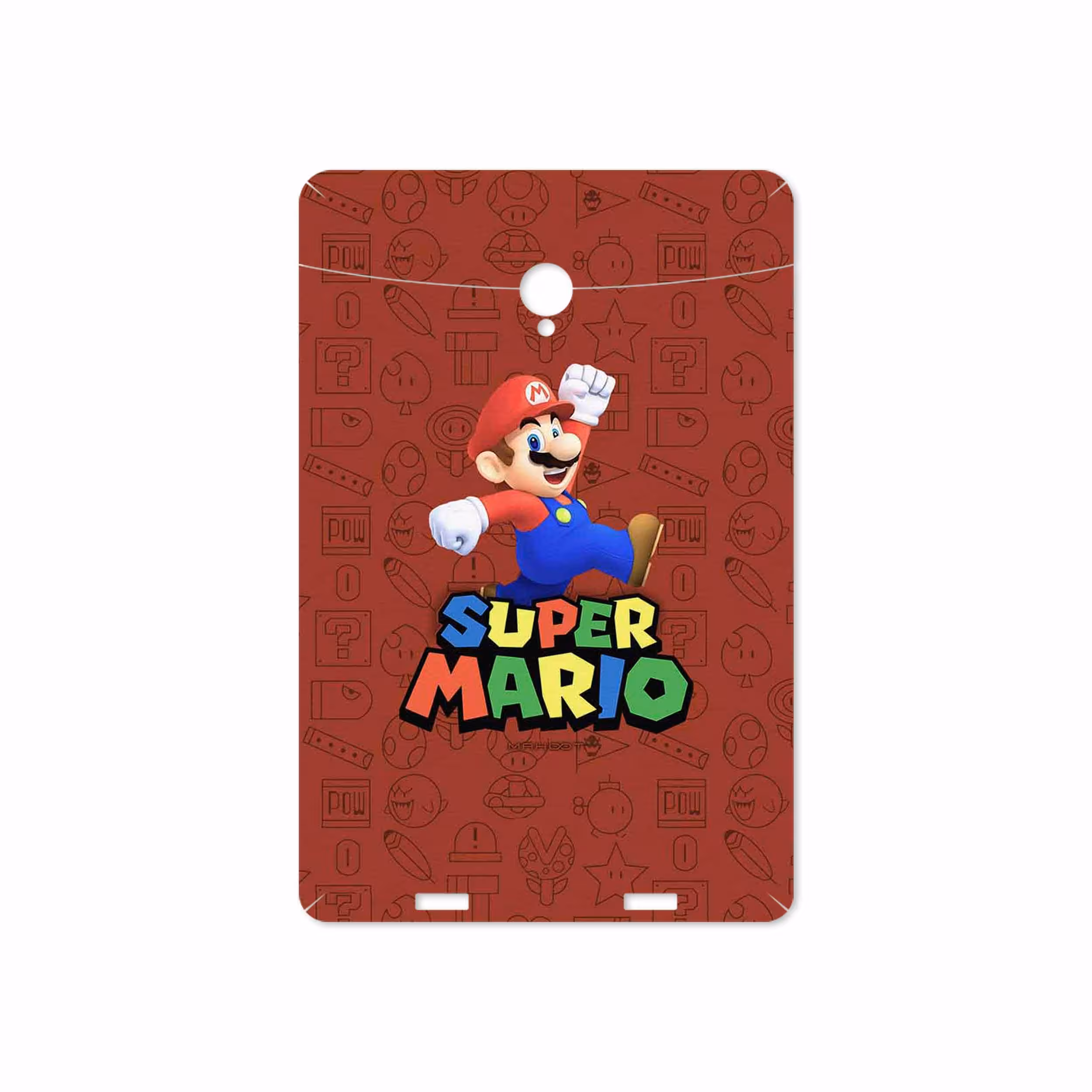 برچسب پوششی ماهوت مدل Super-Mario-Game مناسب برای تبلت وریکو Unipad