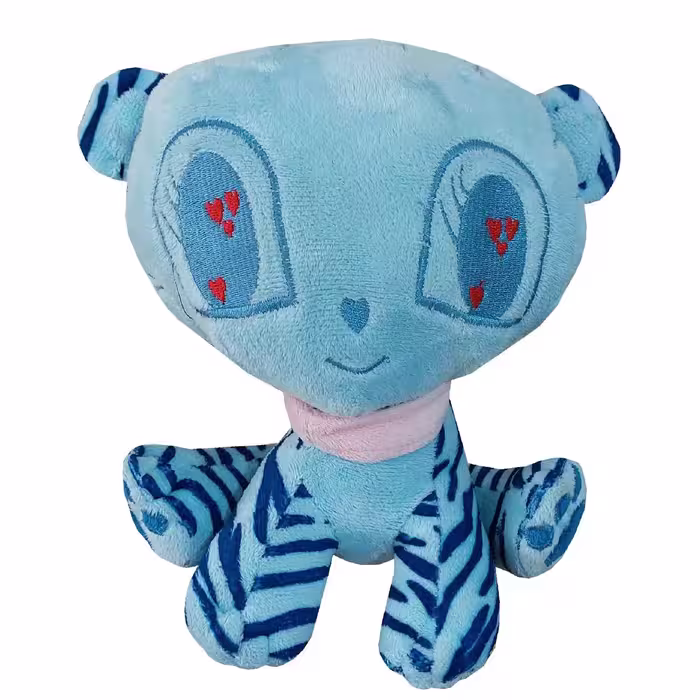 عروسک طرح گربه مدل Kawaii کد 892 ارتفاع 19 سانتی‌متر