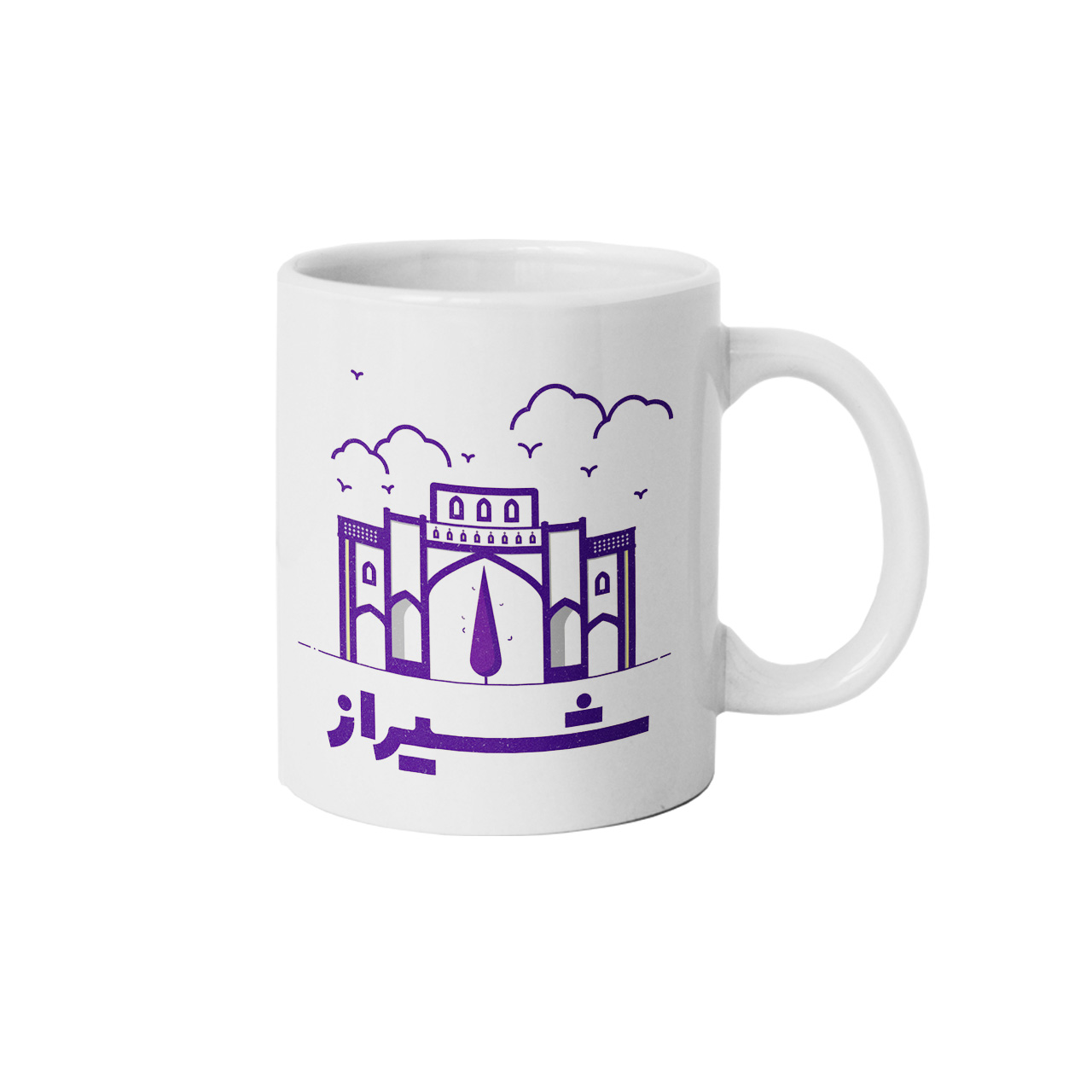 ماگ طرح شیراز مدل m1177