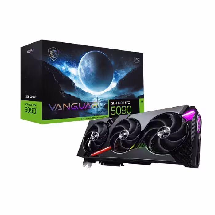 کارت گرافیک ام اس آی GeForce RTX 5090 32GB VANGUARD SOC