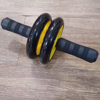 چرخ تمرین شکم مدل Double wheel