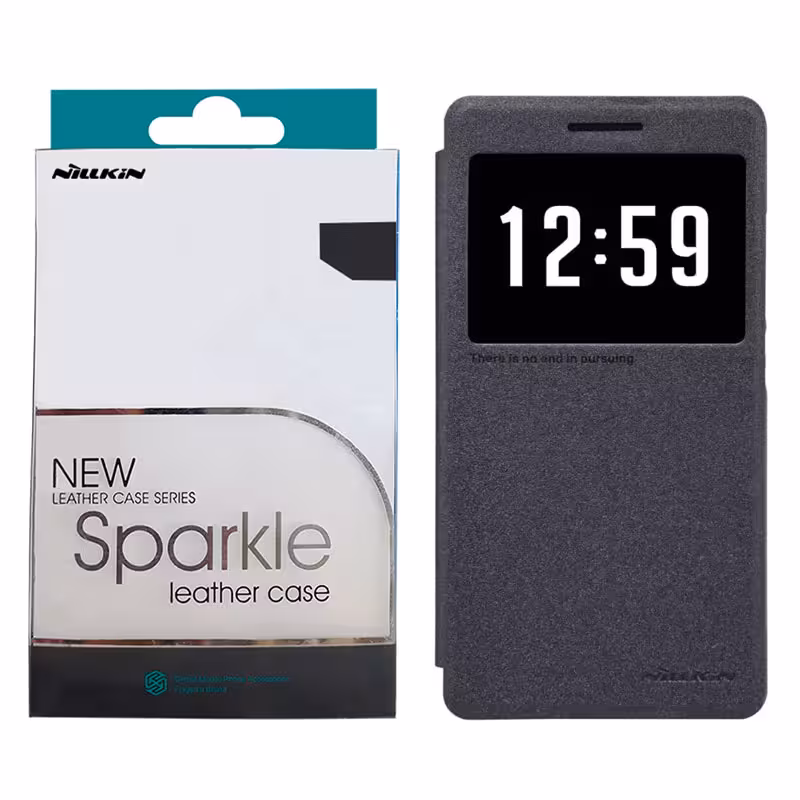 کیف کلاسوری نیلکین مدل Sparkle کد A9233 مناسب برای گوشی موبایل سامسونگ Galaxy Core 2 / G355H