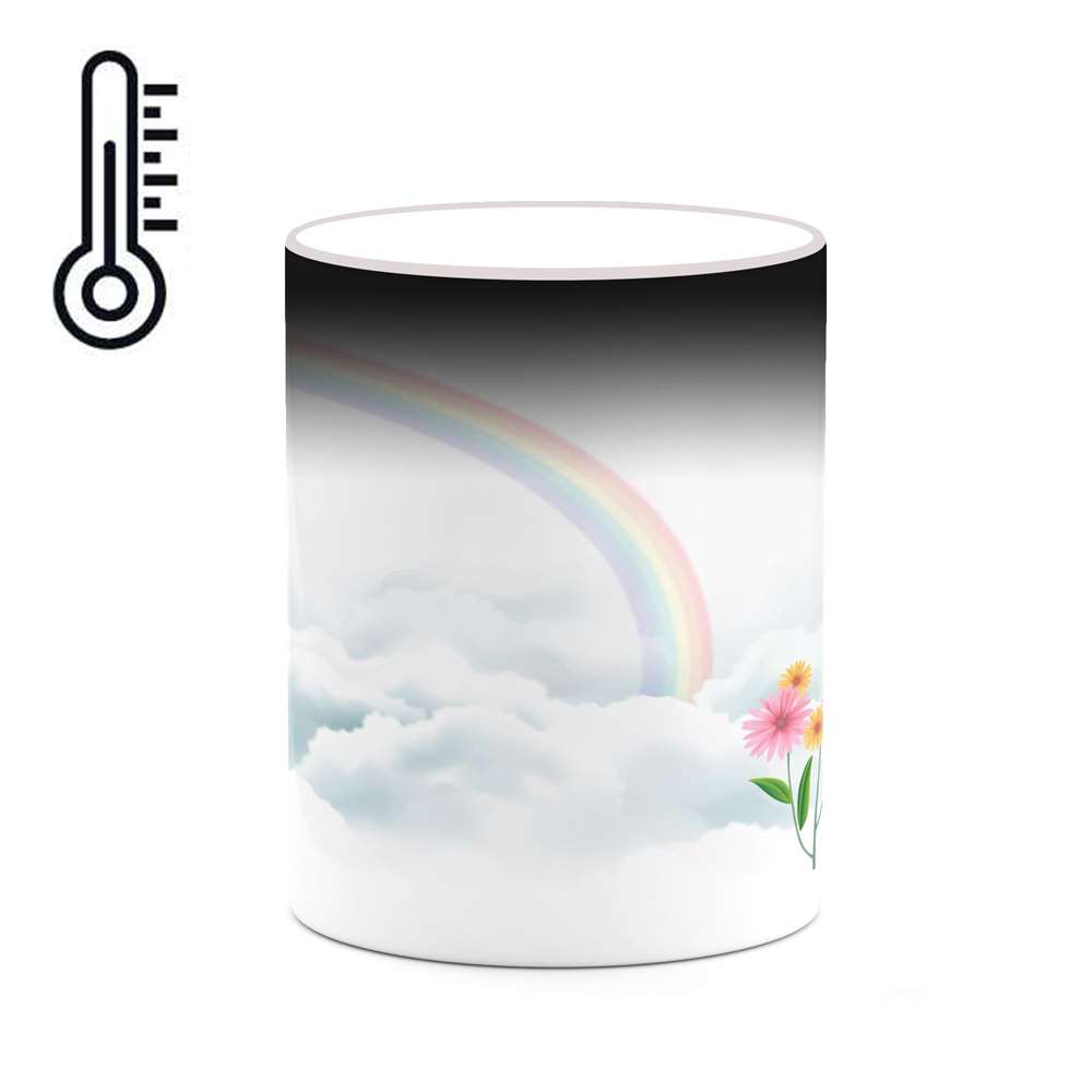 ماگ حرارتی کاکتی طرح دنیای فانتزی مدل mgh18645