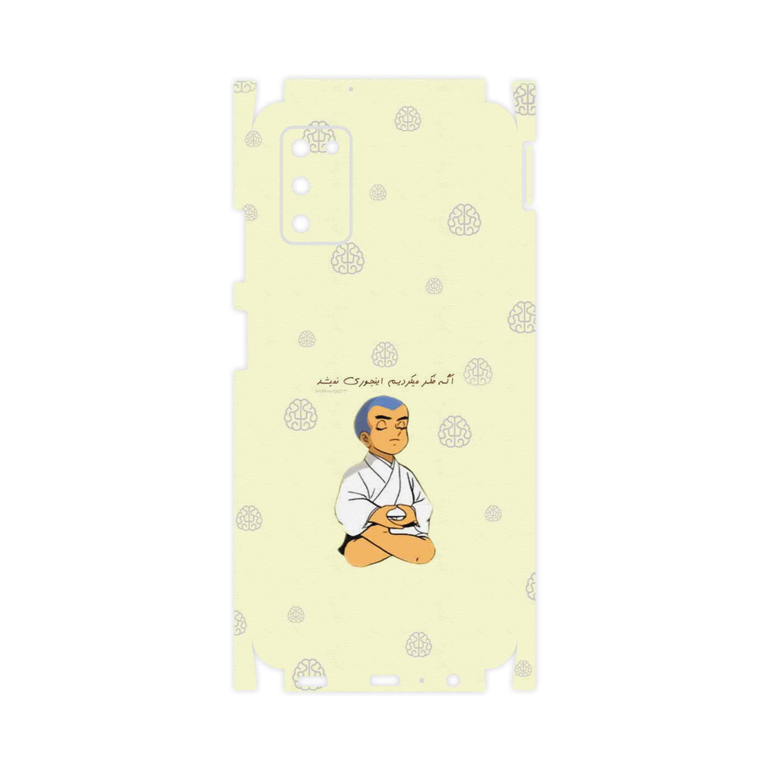برچسب پوششی ماهوت مدل Ikkyu-san-FullSkin مناسب برای گوشی موبایل سامسونگ Galaxy A03S