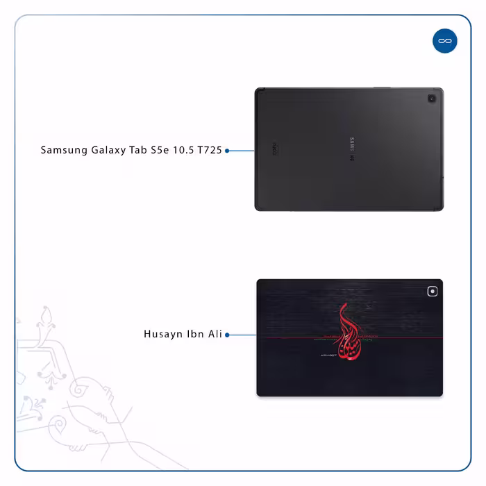 برچسب پوششی ماهوت مدل Husayn-Ibn-Ali مناسب برای تبلت سامسونگ Galaxy Tab S5e 10.5 2019 T725