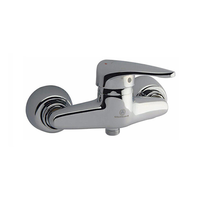 شیر توالت قهرمان مدل ایتالیایی - کروم