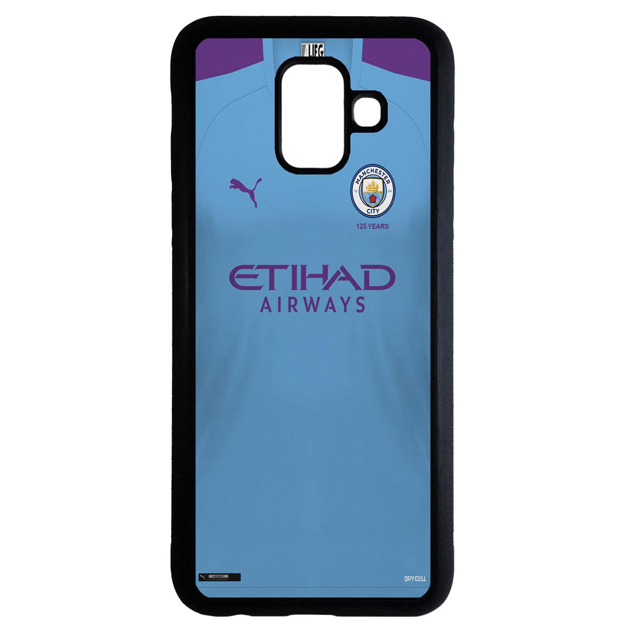 کاور طرح لباس تیم منچستر سیتی کد 1105336 مناسب برای گوشی موبایل سامسونگ galaxy A6 