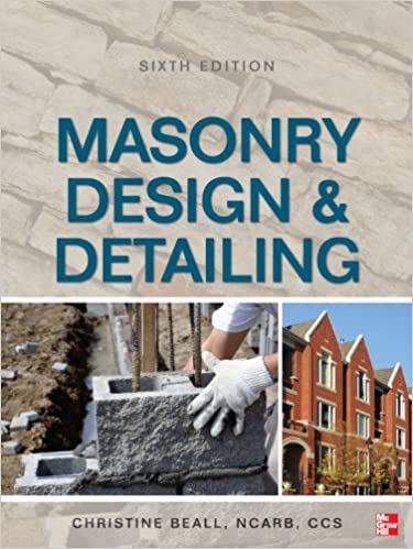 خرید و دانلود نسخه کامل کتاب Masonry Design and Detailing (6th Edition) - pdf