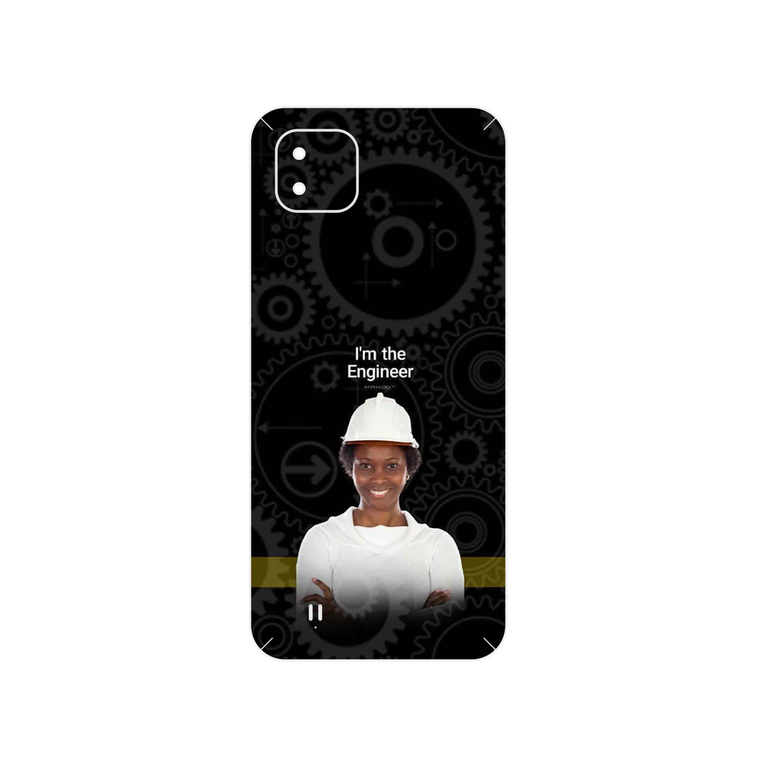 برچسب پوششی ماهوت مدل Engineer مناسب برای گوشی موبایل ریلمی C11 2021