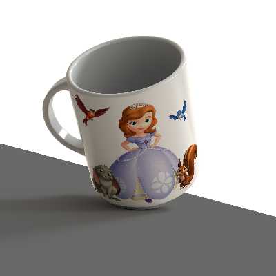 ماگ طرح دختر کد B331